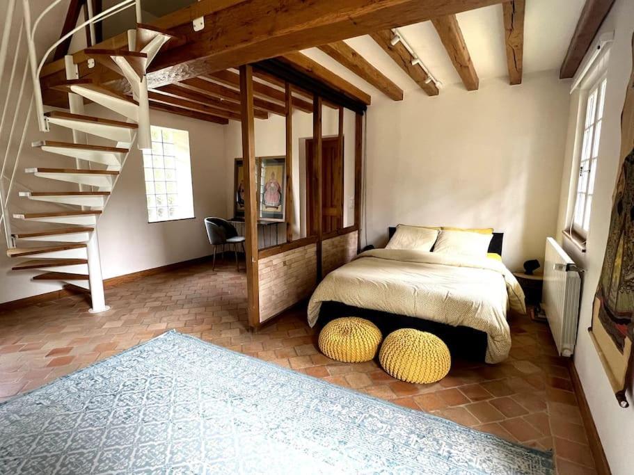 Longere Normande, Piscine Privee Chauffee Et Parc Villa Saint-Pierre-des-Ifs  Екстериор снимка
