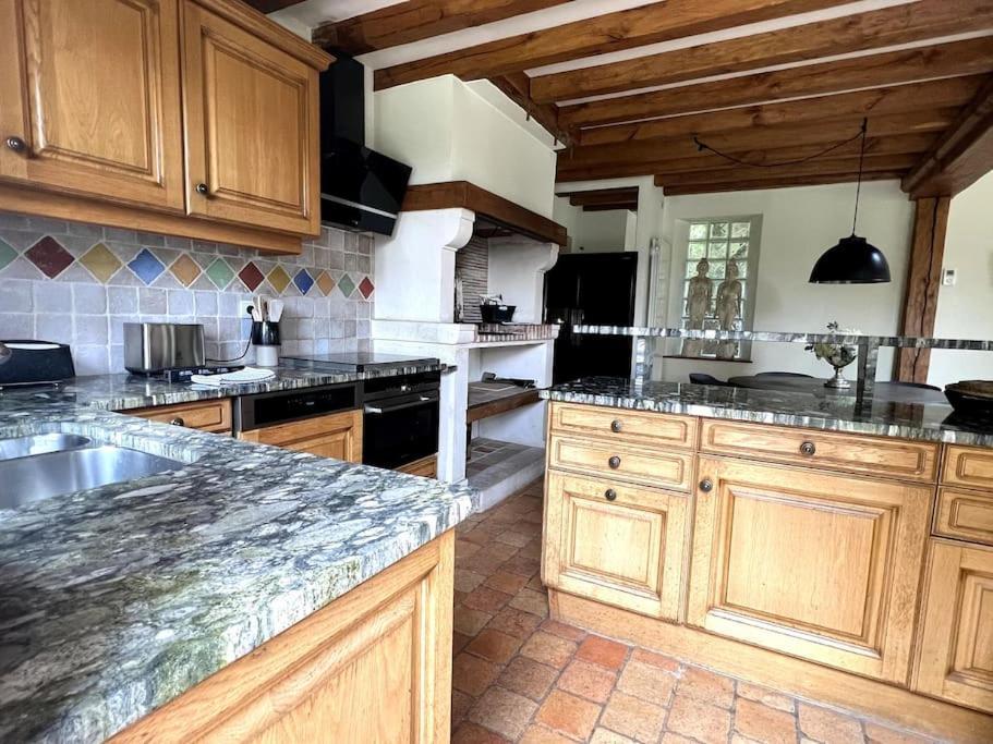 Longere Normande, Piscine Privee Chauffee Et Parc Villa Saint-Pierre-des-Ifs  Екстериор снимка
